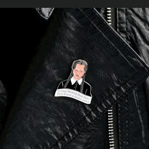Wednesday Addams Enamel Pin